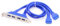 chenyang 19/20Pin Motherboard Header 2 zu 4 USB 3.0 Port Multiplikationspanel Kabel 50cm mit 120mm PCI Halterung