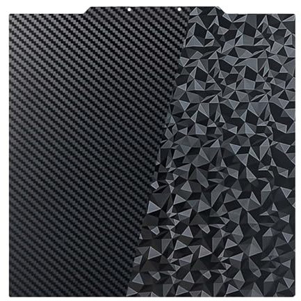 IdeaFormer Smooth PEO PET Druckplatte Keine Magnetische Platte 430x430mm, PEO PET Spring Steel Druckbett für Anycubic Kobra 2 Max für Elegoo Neptune 3 Max/Neptune 4 Max 3D Drucker