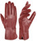 Harssidanzar Damen Lederhandschuhe Schafsfell Warm Winter Weich gefüttert SL025EU, Rot, Größe M