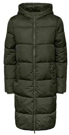 PIECES Damen Pcbee New Long Puffer Jacket Noos Bc Pcbee New Long Puffer Jacket Noos Bc (1er Pack)