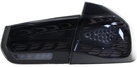 LMYSLCDW Auto Rückleuchten für BMW 3Series F30 2012-2018,Auto Rückleuchten Heckleuchte Baugruppe Linke Rechte Bremslicht hinten Signal Lenkung Rücklicht Gehäuse Ersetzen Zubehör,Right