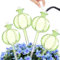 4 Pezzi Globi per Irrigazione Delle Piante, Globo Di Irrigazione Di Vetro, Sfere Di Irrigazione per Piante, Globi Autoirriganti per Piante, per Piante Di Irrigazione, Fiori (Verde)