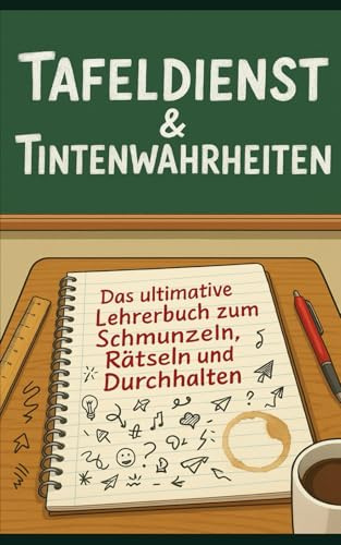 Tafeldienst & Tintenwahrheiten: Das ultimative Lehrerbuch zum Schmunzeln, Rätseln und Durchhalten