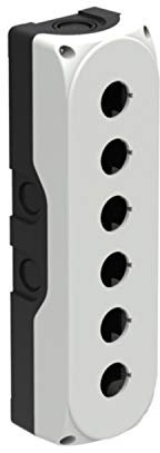 Citofono con grigio 6 operatori (Lovato Cod. LPZP6A8)