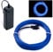 COVVY Wasserdicht Flexibel 3M 9 FT Neon Beleuchtung Lichtschlauch Leuchtschnur EL Kabel Wire mit 3 Modis für Disco Party Kinder Halloween Kostüm Kleidung Weihnachtsfeiern (Blau, 5M)