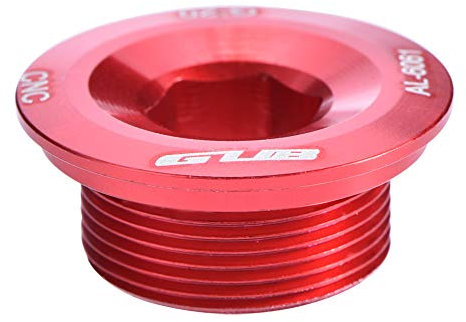 Keenso Tornillos De Bielas, Aleación De Aluminio, Tornillo De Fijación para Bielas 590 596 XT XTR SLX(Rojo) Tornillos monoplato Shimano