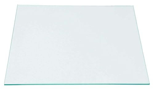 Kühlschrank Einlegeboden - Klarglas 4 mm – Glasplatte, eckige Ecken, alle Maße lieferbar (89,96 EUR/qm) - 475 mm x 265 mm