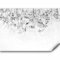 murando - Papier peint panoramique nature 350x256 cm - Revêtement mural décoration pour chambre salon - Design moderne - Gris blanc - Fleurs feuilles nature plantes tendances b-A-0694-a-b