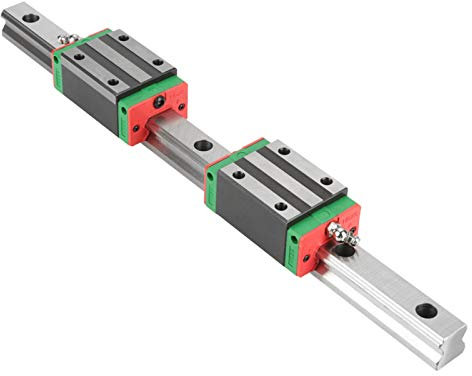 Linearführung, HGR20-400mm Linearführungsschienen-Gleitwagen-CNC-Fräser mit 2-teiligem Schienenblock