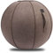 XGYLVFEI Home Office Yoga Stallball Stuhl Fitnessball Filzstoff Sitzball mit Griff