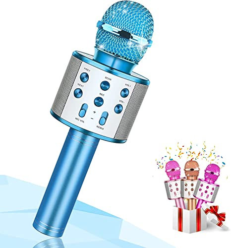 Dislocati Toys for 3-12 Year Old Boys, Boys Toys Age 3-12 Year Old Boys Gifts Toys for 4 Year Old Boy Microphone for Kids Toys Age 3 4 5 Tennage Party Singing Toys for Boys Christmas Xmas Gift for Kid