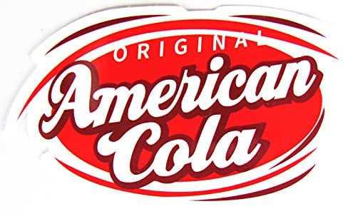 Original American Cola - Aufkleber - 8 x 5 cm