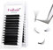 Easy Fan Lashes Selbstfächernde Wimpern Volumen Wimpern für Volumentechnik Curl Wimpernverlängerung MIX Länge Wimpernextensions(0.07mm-D-mix13-16)