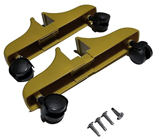 FACULX Standfüße für Infrarotheizungen - Universelle Robuste Standfüße für den Freistehenden Einsatz von IR Heizung - Standfüße mit Rollen für eine Infrarotheizung