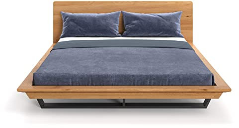 Danzz Loftbett Nova Slim aus Massivholz und Metall für das Schlafzimmer – modern und elegant, 180x200 cm