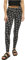 Urban Classics Damen Leggings Ladies Soft AOP Leggings blackpeace 4XL