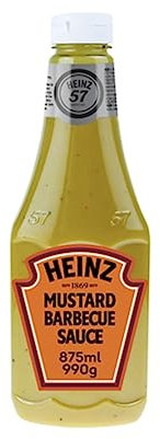 Sauce moutarde barbecue 875 ml Heinz