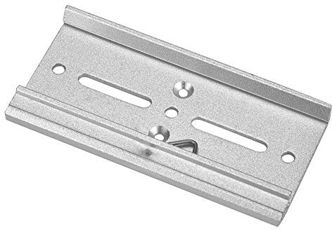 Clip di Montaggio su Guida DIN con Morsetto Fisso per Guida DIN 35 Mm, Clip di Fissaggio su Guida DIN in Alluminio Clip di Fissaggio per Montaggio su Guida DIN per Montaggio