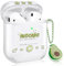 Buewutiry Kompatibel mit Airpods Hülle 2. Generation, niedliche Avocado für Airpods 2. Generation, lustig für Airpods 2. / 1. Generation Hülle mit Schlüsselanhänger