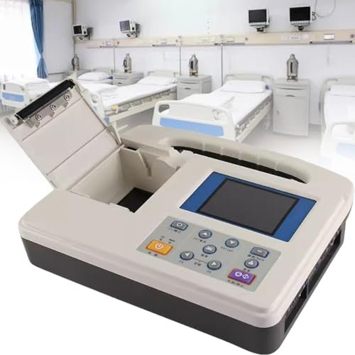 Tragbarer digitaler Elektrokardiograph,Tragbares EKG,Tragbarer digitaler 6-Kanal-Elektrokardiograph EKG-Gerät EKG-Gerät mit Software