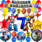 35 Stück Transform Geburtstagsdeko, Transformer Deko für 7. Geburtstag Junge, Ballon Set für Kinderfeste, Themenorientierte Geburtstagsfeier