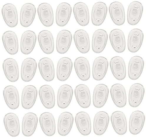 Healeved 60paia of Nose Pads for Glasses Comfortable and Non- Eyeglass Cushions for All Frame Types and Regular Eyewear