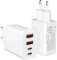 40W USB C Adapter, 2 Pack 4 Ports USB C ladegerät für iPhone 16 15 14 Plus Pro Max 13 12 11 SE, iPad，PD 3.0 iPhone schnellladegerät, iPhone Power Adapter USB stecker USB Netzteil(Ohne Ladekabel)