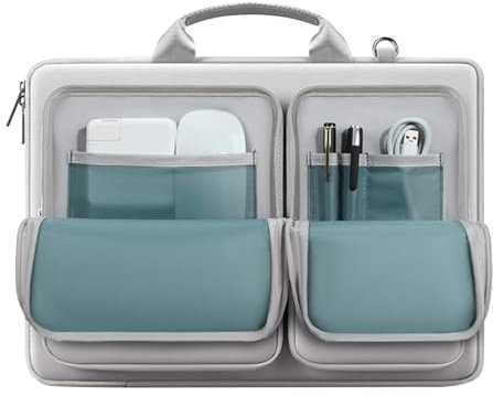 Waterproof Laptop Bag, Laptop Messenger Bag, Computer Shoulder Bag, Laptop Briefcase 15.6 Inch, Laptop Bag For Charger, Stylish Laptop Case, Laptop Travel Bag, Water-Resistant Laptop Briefcase