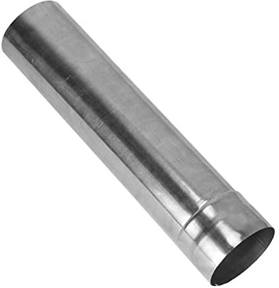 Tubo di scarico portatile per stufa, canna fumaria, canna fumaria, per stufa a legna da campeggio, dritta, 22 x 6 cm