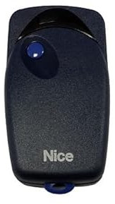 Télécommande pour portails et porte de garage NICE FLO1 bleu - 1 canal 433.92 mhz - compatible récepteurs flox2/floxi2 - ne pas confondre avec flo1-rs (Bleu)