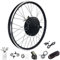 20/24/26/27.5/28/29/700C Rear Electric Bike Conversion kit 1000W/1500W-LED Electric Bicycle Hub Motor 48V Electric Bike Rear Conversion kit Motor E-bike Conversion kit(27.5inch,48V/1500W)