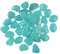 Gießbeton Outdoor Glow Garden Pebbles Stones Pebbles für Gehwege Decor Luminous Home Decor Steine Bemalen Flach Rund (K, One Size)