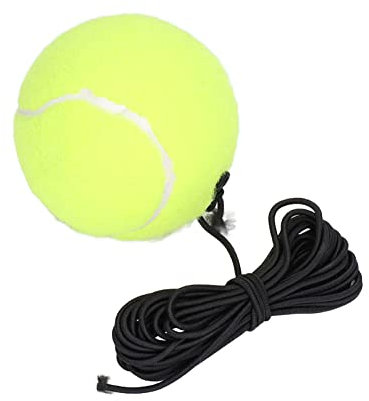 TIKATARER Tenniskugel mit Schnur, Plastik Self Practice Tennis -Trainingskugeln Tennis Trainer Tennisball auf Einer Schnur mit String -Tennisball an der Schnur für Professionelles Training