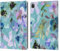 Head Case Designs Licenza Ufficiale Ninola Floreale Turchese Indaco Fiori Naturali Astratti Custodia Portafoglio in Pelle Compatibile con Apple iPad PRO 12.9 2020/2021/2022