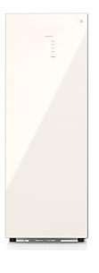 VOK Frigorífico de Una Puerta de Kimchi 121L | Frigorífico Compacto Beige Glass | Rango –20 °C a +12 °C, Precisión 0,1 °C, No-Frost, 4 Funciones, Clase Energética E