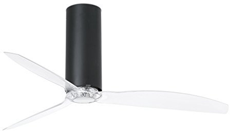 Faro Barcelona 32036 - TUBE FAN Ventilador de techo ø128 cms Negro Mate 3 Palas