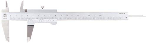 Mahr 4100420 Messschieber MarCal 16 FN mit Analoganzeige, 0-150 mm Messbereich, 228 mm Länge