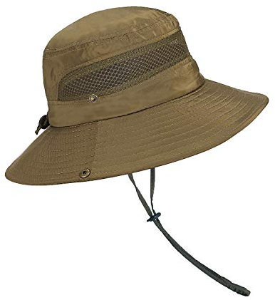 TAGVO Sombrero Ancho Sombreros para el Sol Protección UV Sombreros de Pescador Acampar al Aire Libre Senderismo Viajes Sombrilla Sombrero de Verano Visor Plegable Gorras para Hombres Mujeres