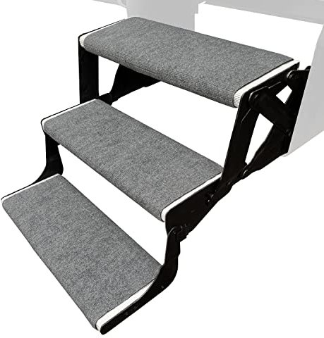 Prest-O-Fit 2-4079 Outrigger Jumbo RV Stufenteppich Castle Grey 58,6 cm breit