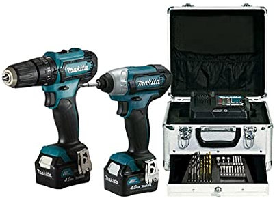 MAKITA CLX228SMX1 Kit Combo HP333D+TD110D 12V MAX, Multicolor
