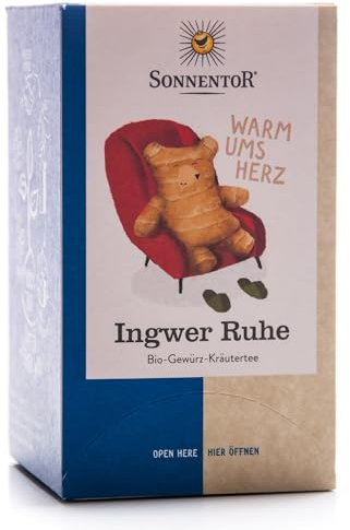 Sonnentor Ingwer-Ruhe-Tee im Beutel (32 g) - Bio