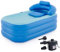 CO-Z Inflatable Portable Adult Bath Tub, Foldable Free-Standing PVC Bathtub w Electric Pump, Anti-Slippery Inflatable Pool for Adult Children Spa Bath