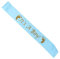Schärpe Baby Junge Blau It's a Boy Babyshower Deko für Babyparty Deko Junge Schwangerschaft Mutterschaft Babyshower Babydusche Junge