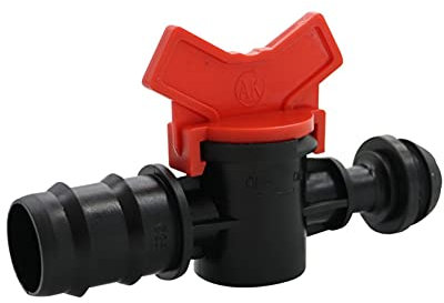 Raccords de tuyauterie d'irrigation de sprinkler d Goutte à goutte d'irrigation tuyau de dérivation Valve Cranes Connecteur DN25 Tuyau d'articulation à effet de serre d'irrigation de jardin Arrostiges