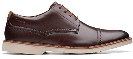 Clarks Atticus LT Cap Herren Halbschuhe, Größe:46 EU