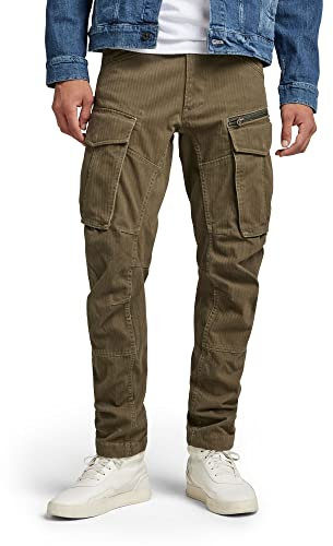 G-STAR RAW Herren Rovic Zip 3D Regular Tapered Hose, Grün (Shadow Olive D02190-C893-B230), 27W / 30L