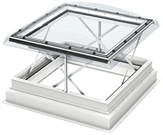 Supply & Fit, Testkommission & Certify Velux AOV Rauchbelüftungsfenster, 1200 x 1200 mm, mit Verglasung