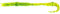 LMAB Finesse Filet Worm (TPE) Größe 6 cm, Farbe UV Kiwi