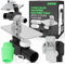 Sifone da incasso cromato 40/50 mm, per lavatrice, lavastoviglie con rosetta, attacco per tubo per lavatrice, scarico