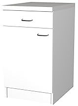 Flex-Well Küchenunterschrank - 50 cm breit - Weiß – Rapido